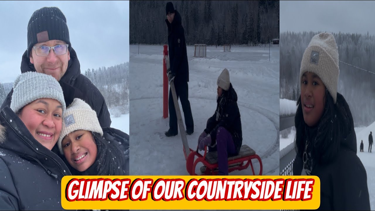 GLIMPSE OF OUR LIFE IN FINLAND | WINTER FUN ACTIVITIES, CANDLE MAKING| THE LINDEMANS
