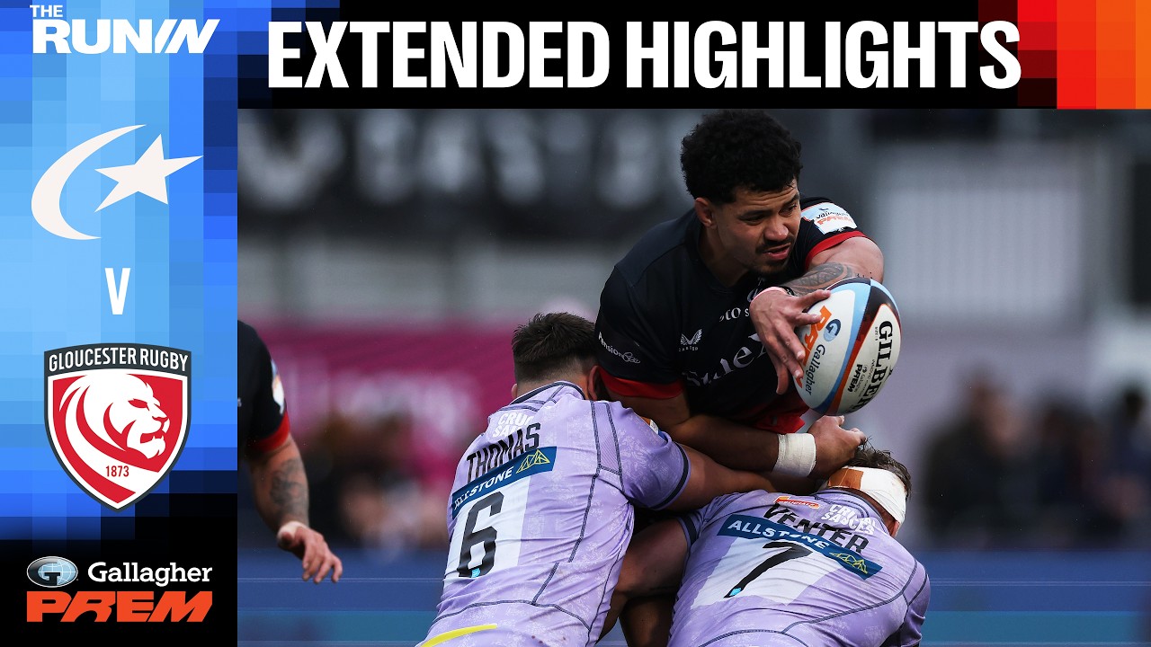 Saracens v Gloucester Rugby | EXTENDED HIGHLIGHTS | Gallagher PREM 25/26 | Round 16