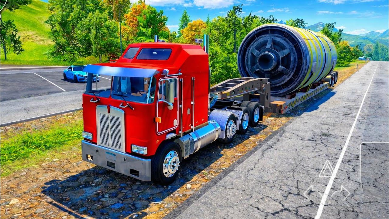 NEW UPDATE!! Truck Simulator Big Rigs New Truck gameplay; My new favorite Truck Kenworth K100