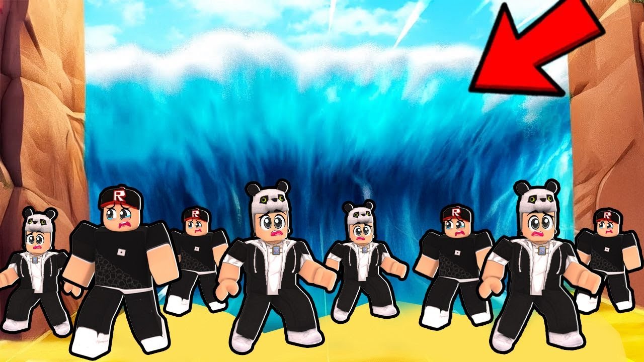 Я становлюсь быстрее с каждой секундой, и вот наступает цунами! 😱 - Roblox