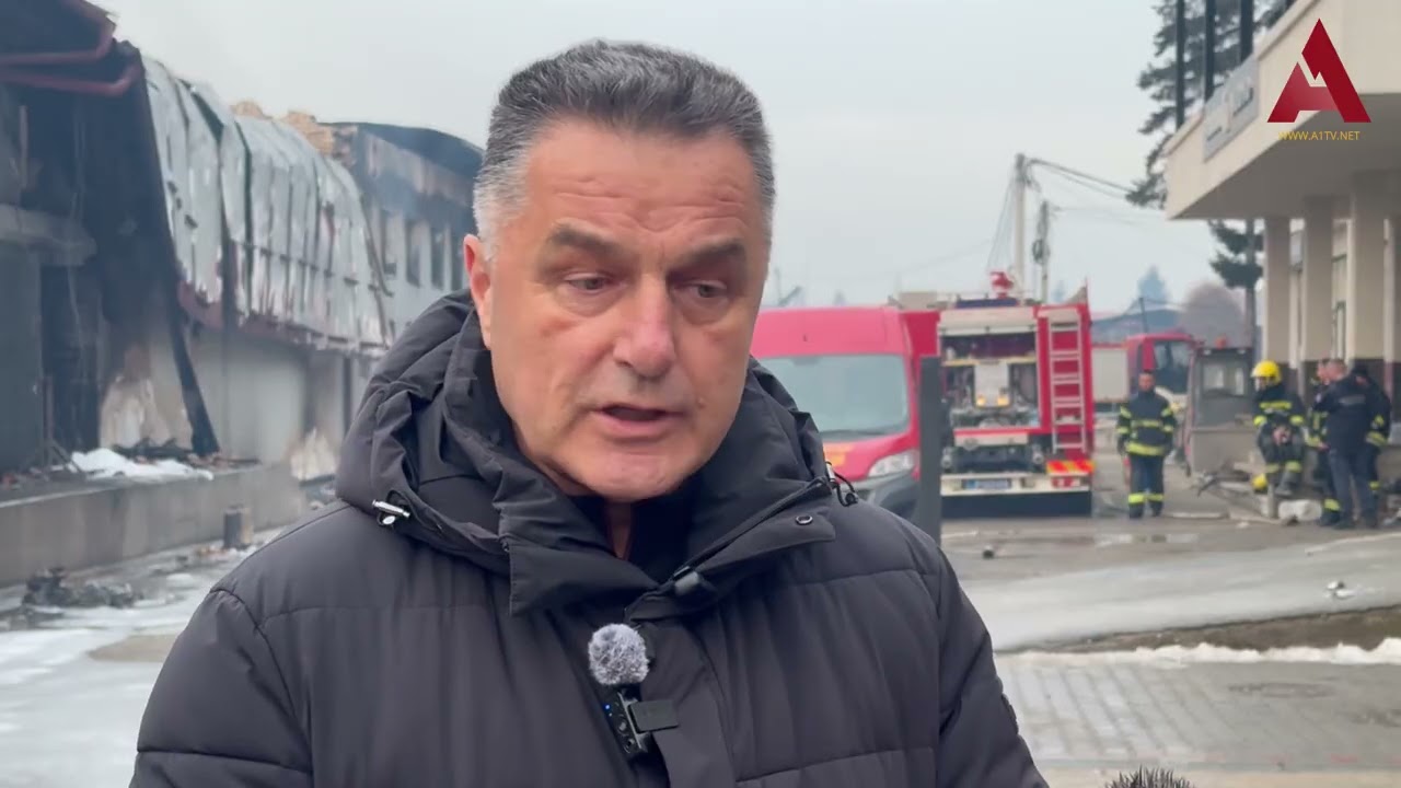 POŽAR UGAŠEN - Gradonačelnik obišao zapaljene magacine