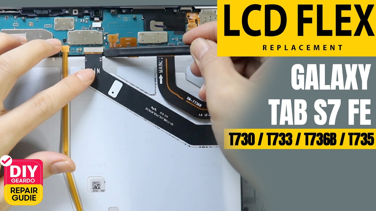 Samsung Galaxy Tab S7 FE LCD Flex Replacement | SM:T730 T733 T736B T735