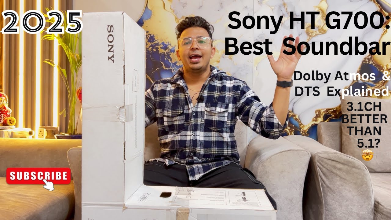 Sony HT-G700 Dolby Atmos Soundbar Unboxing & Review 🔥 | Dolby Atmos & DTS Explained | 3.1ch vs 5.1