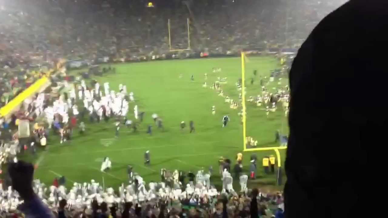 ND goal line stand Vs Stanford