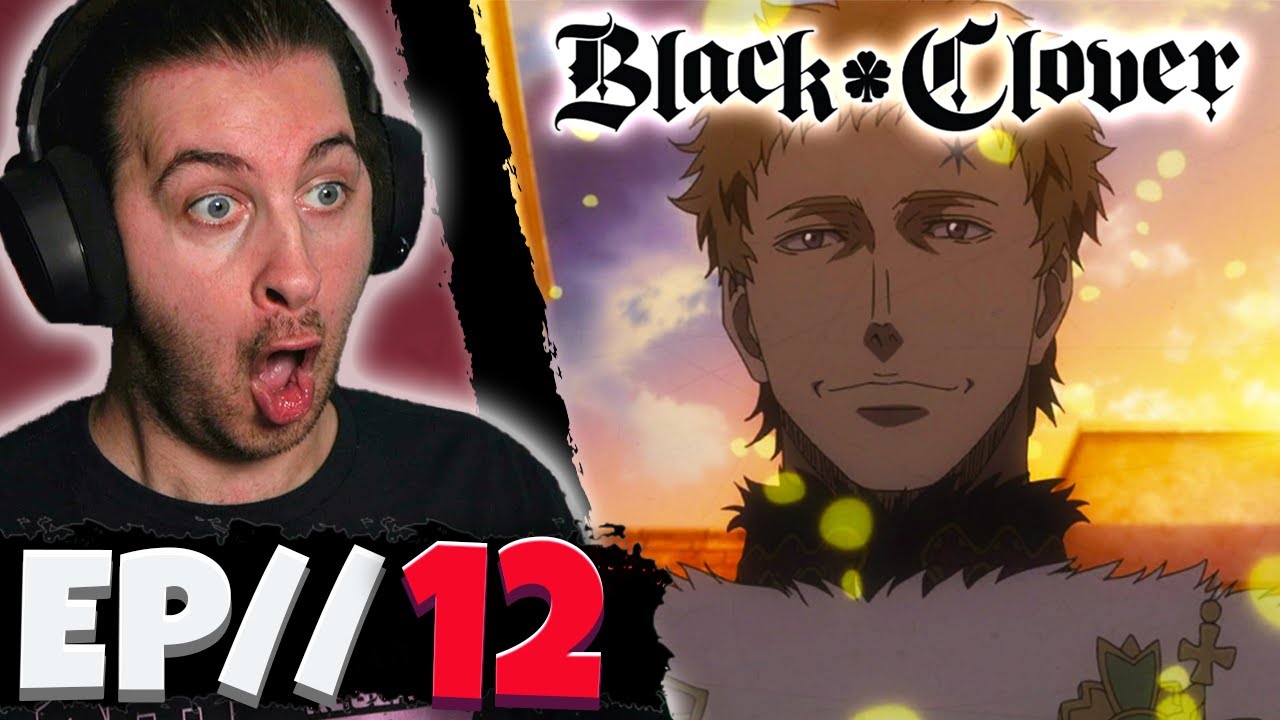 OMG THE WIZARD KING!! // Black Clover Episode 12 REACTION  - Anime Reaction