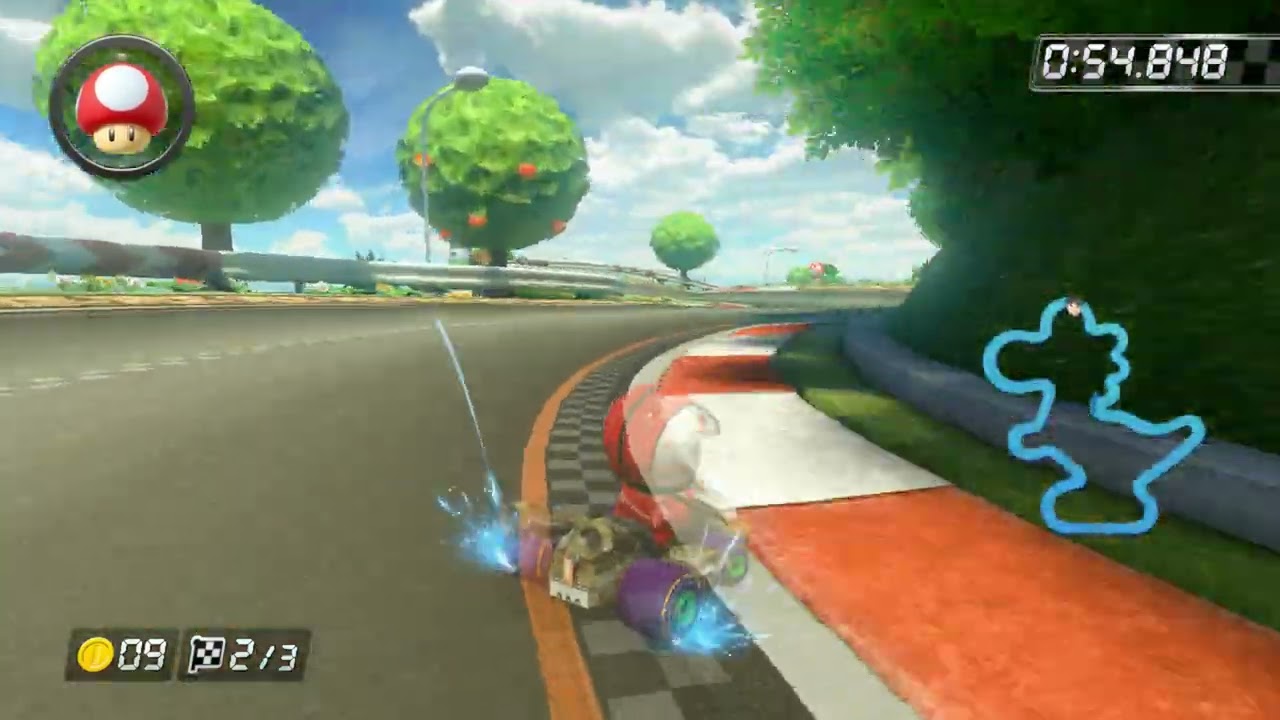 [MK8] GCN Yoshi Circuit - 1:48.645 - vƒ◆mee