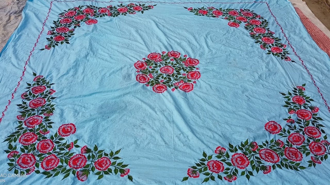 New chader design | awasome bedsheet design