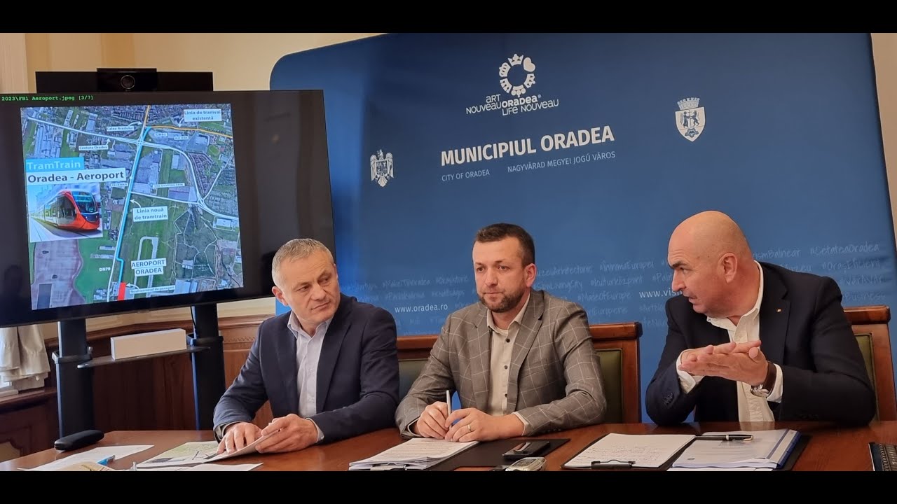 Tram-tren metropolitan: Transport integrat pentru zona Oradea