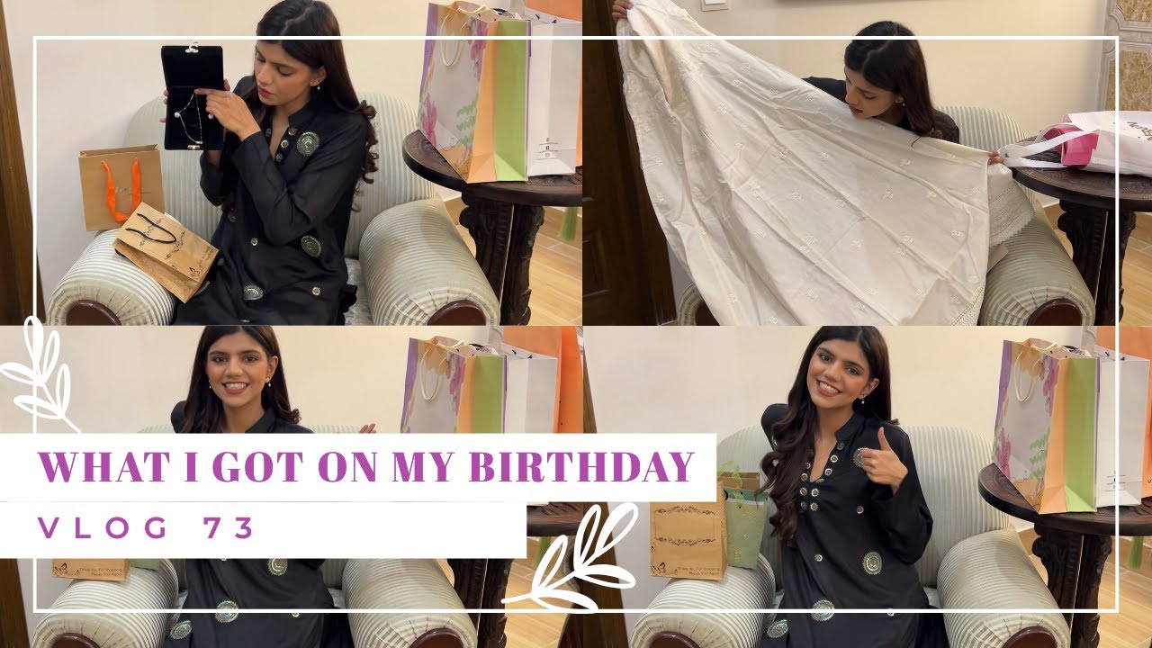 WHAT I GOT ON MY BIRTHDAY! - Vlog 73