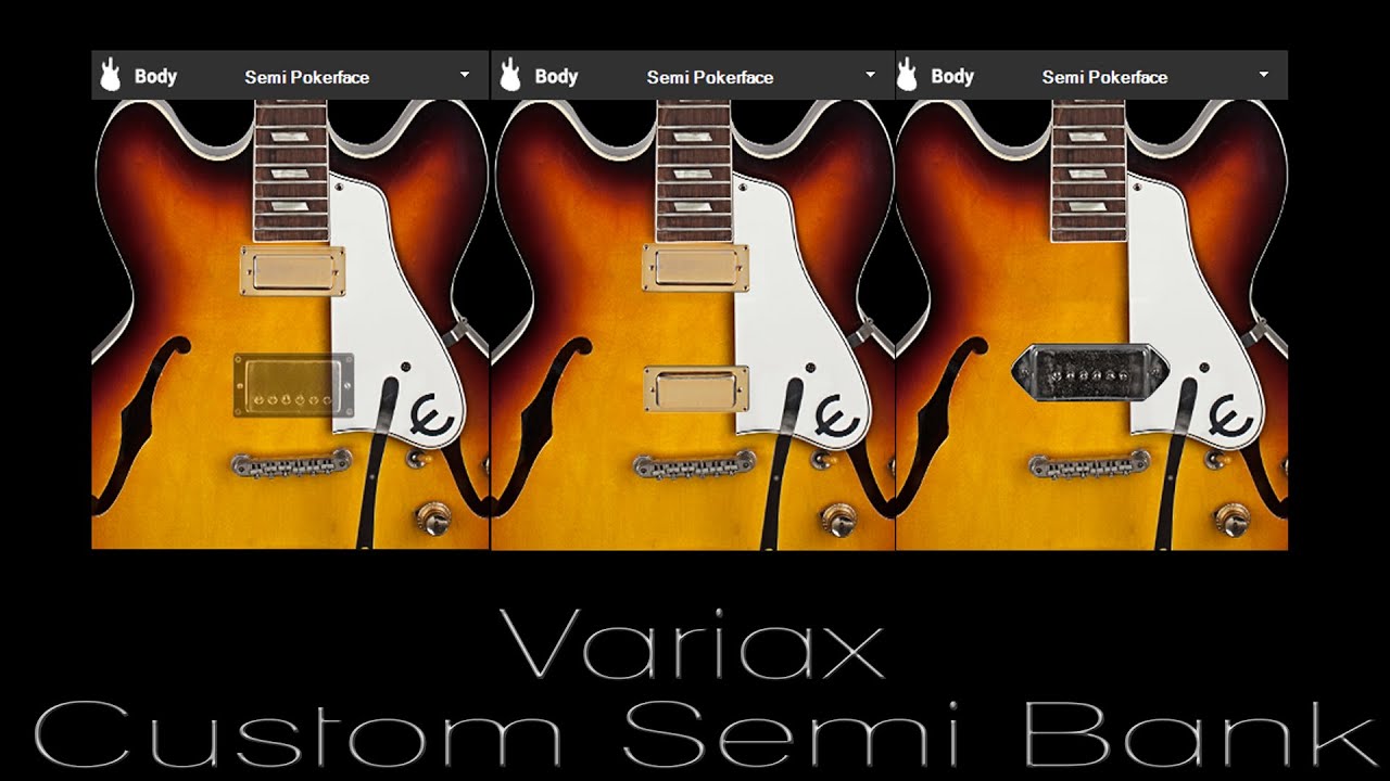 Custom Variax Semi Bank!!