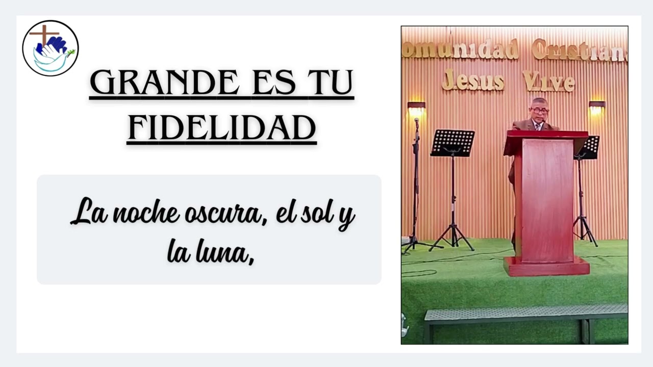 HIMNO: GRANDE ES TU FIDELIDAD - Jesús Vive Sur