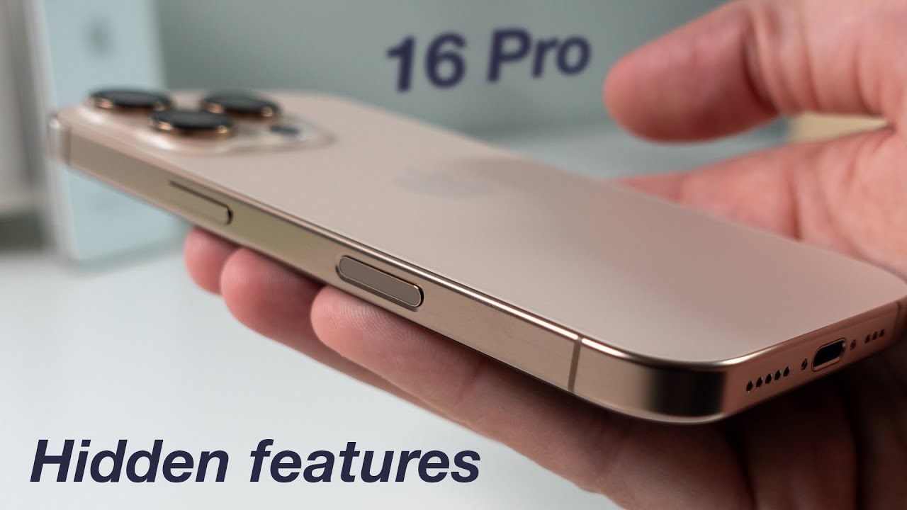 iPhone 16 Pro Hidden Features! (Camera & Beyond)