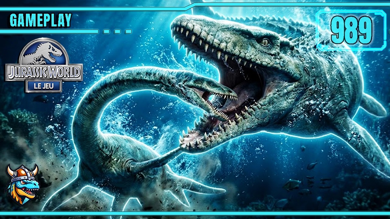 LE COMBAT LE PLUS ÉPIQUE DE L'OCÉAN ! 🌊 ► JURASSIC WORLD: Le Jeu #989