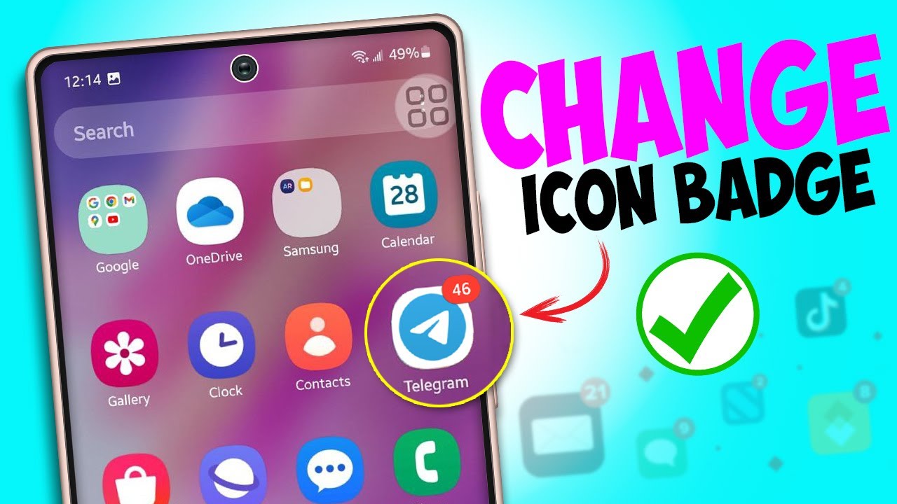 How to Change App Icon Badge Style on Samsung Phones