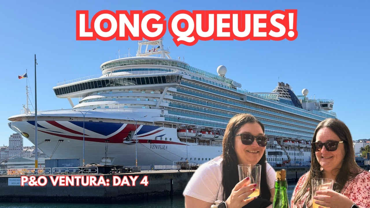 P&O Ventura | Day 4 | Famous Cider, Huge Shuttle Queues and a Fun Evening Onboard