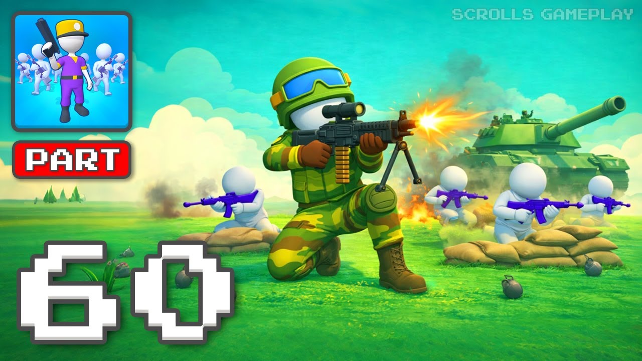 Army War Camp: Battle Game - Gameplay Walkthrough Part 60 - Strategy Drives Victory (iOS, Android)