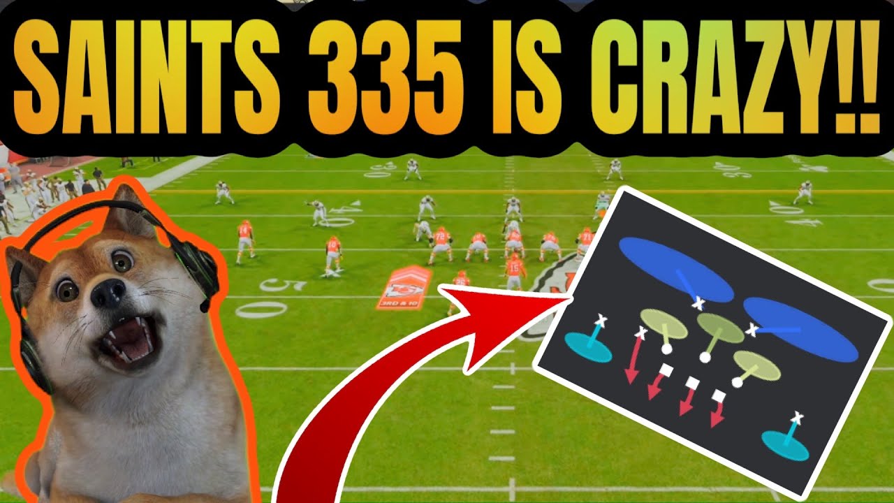 THIS HAS TO BE THE BEST NICKEL 335 IN MADDEN.....SAINTS FEEL SO OP WITH IT!!