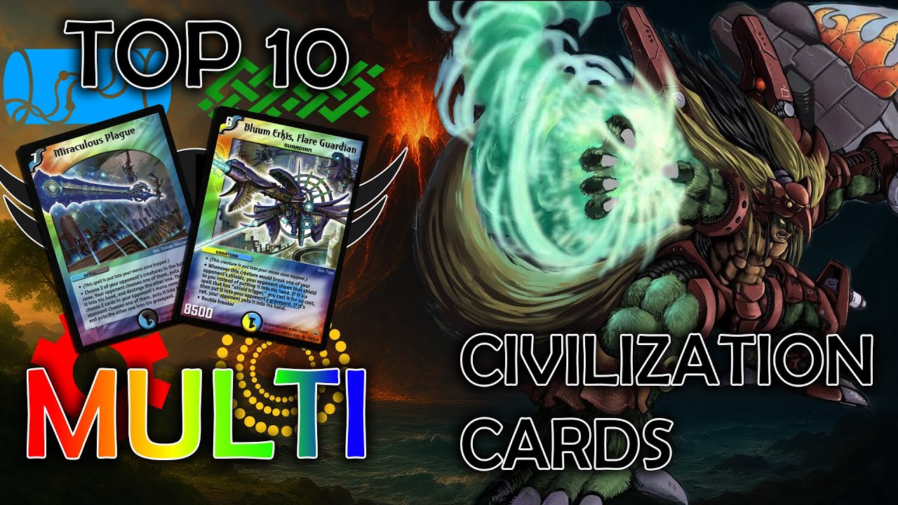 Top 10 Multiciv Cards of the DM TCG