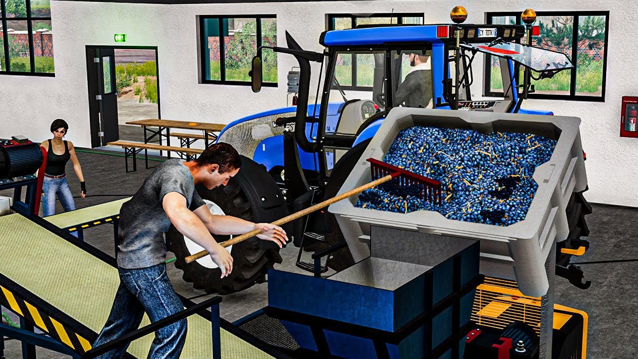 Fully animated Wine bottle FACTORY ! | 10 BEST MODS of the week! (Farming Simulator 22)