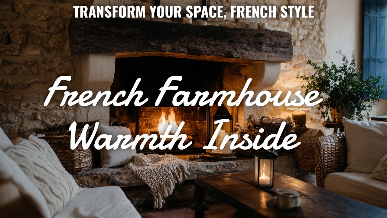🕯️Bring Warmth Home with Cozy French Country Farmhouse Decor