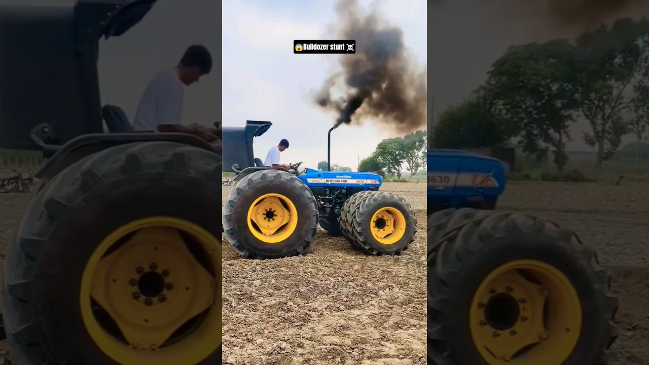 😱bulldozer ☠️stunt video 10 tyre first and India  Rohit Bhai 🥺 Nishu bhai#shortsfeed #shortsviral