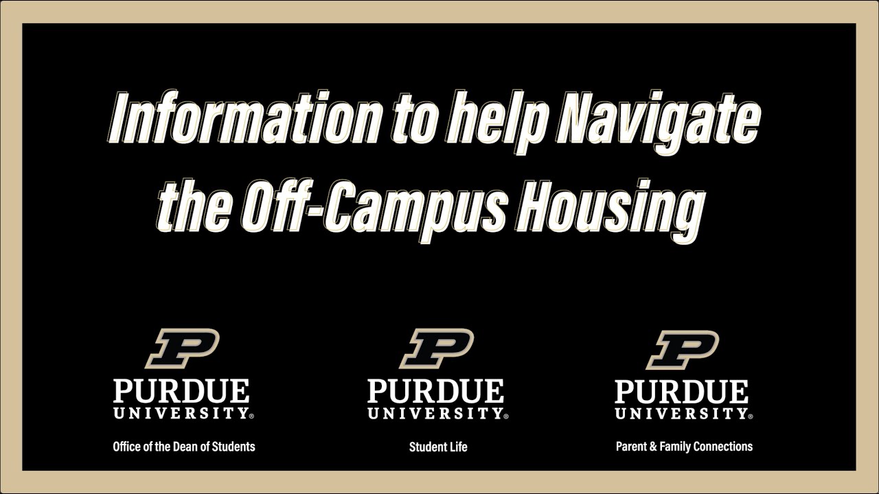 Navigating Purdue's Off-Campus Housing