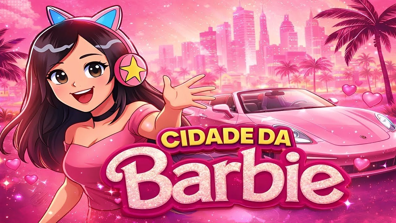 Barbie? Só se for Criminosa. 🔫💖 INFLUENCIADORA VICE CITY
