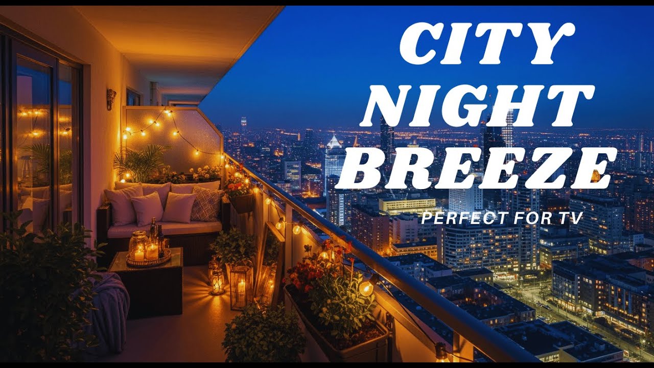 City Night Breeze | Minimalist Jazz for Productivity & Heart (No Melody,1 HR+)