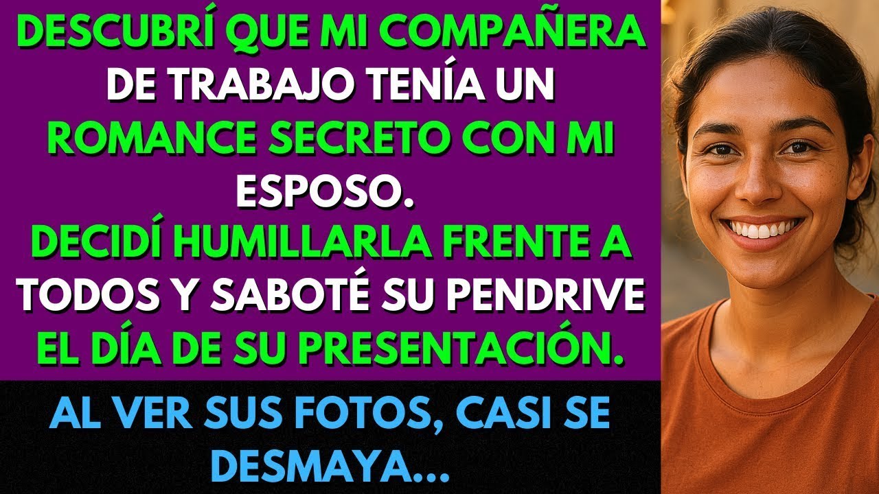 Descubrí Que La Amante de Mi Esposo Era Mi Compañera de Trabajo    y Decidí Hacer Que La Echaran