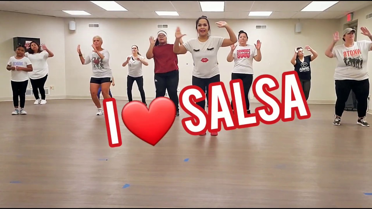 I love Salsa - N'Klabe || Salsa Zumba Routine || ZUMBA FITNESS