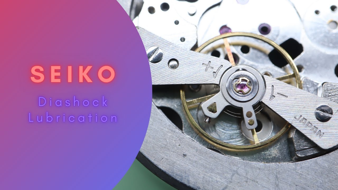Seiko - 6139 Diashock - Balance Jewel Lubrication