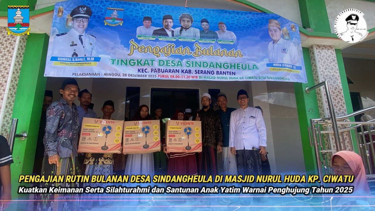 PENGAJIAN BULANAN TINGKAT DESA SINDANGHEULA DI KP. CIWATU TUTUP AKHIR TAHUN 2025
