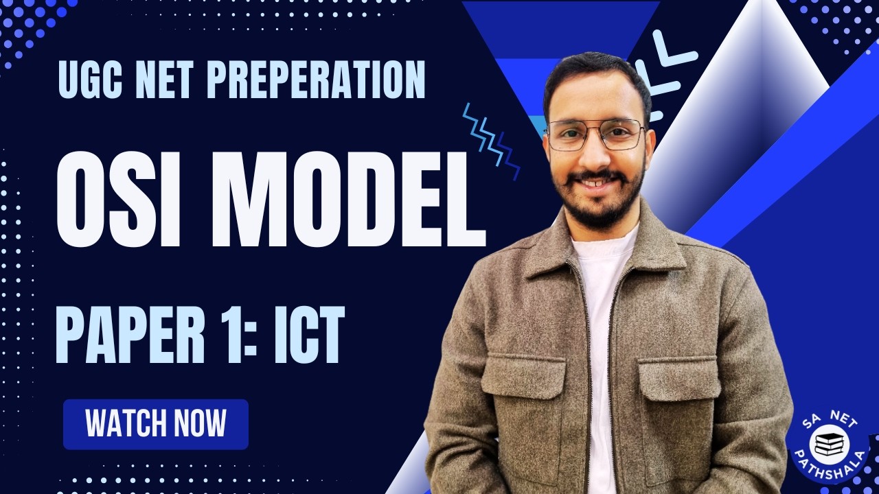 OSI Model: ICT | UGC NET Paper 1