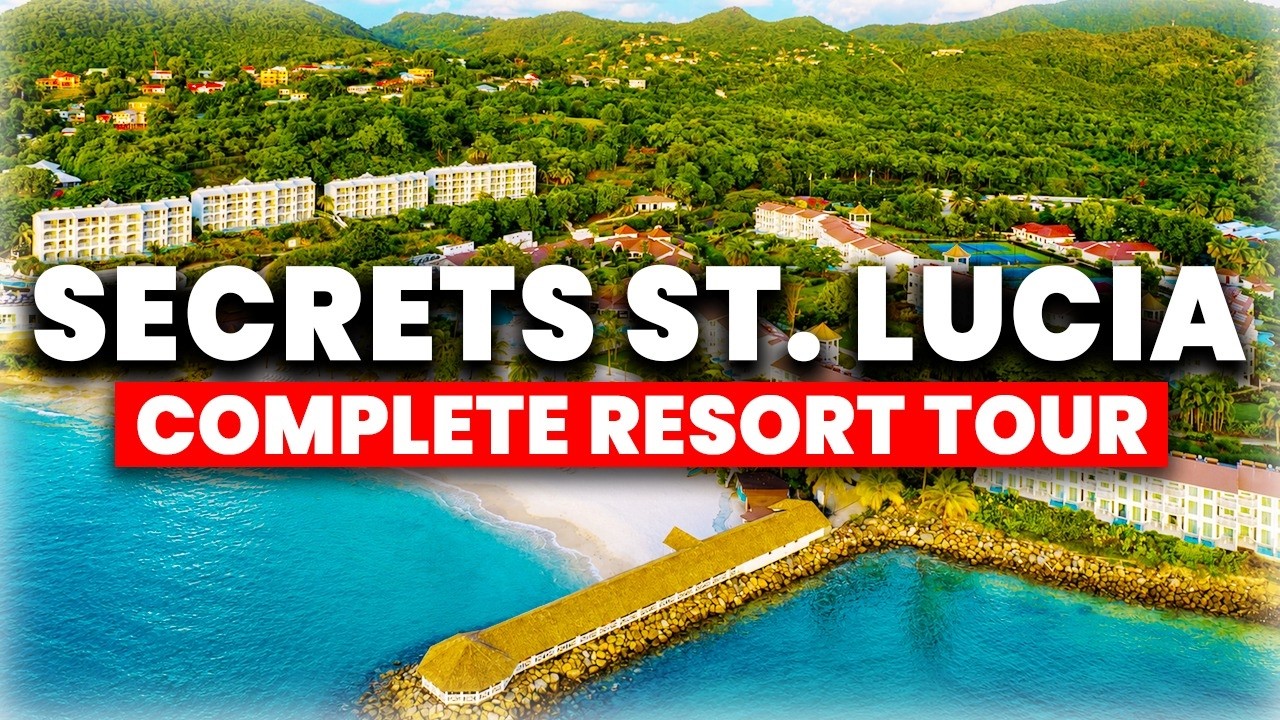 Обзор Secrets St. Lucia Resort & Spa &mdash; 2026 | (Полный тур по курорту)
