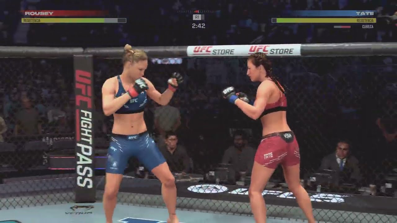 Rousey vs tate UFC 5 PS5