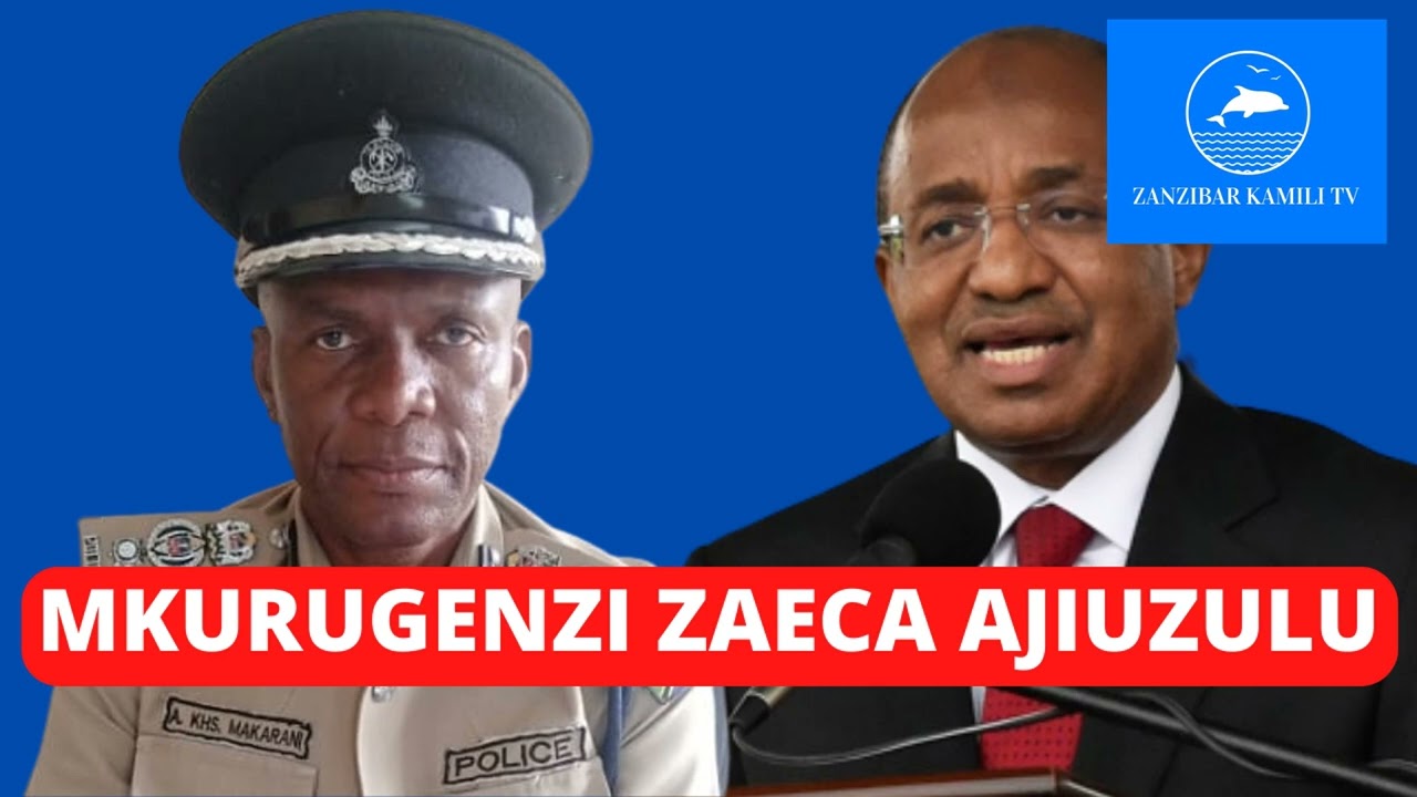 KIMENUKA! MKURUGENZI ZAECA AJIUZULU BAADA YA RAIS MWINYI KUWACHANA KUFUATIA RIPOTI YA CAG ZANZIBAR