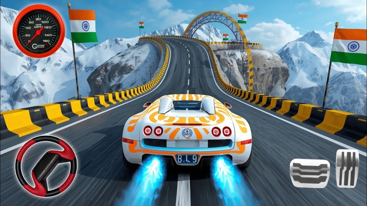 Extreme Car Stunt Racing 3D | Thrilling 2025 Gameplay | TheTreasured