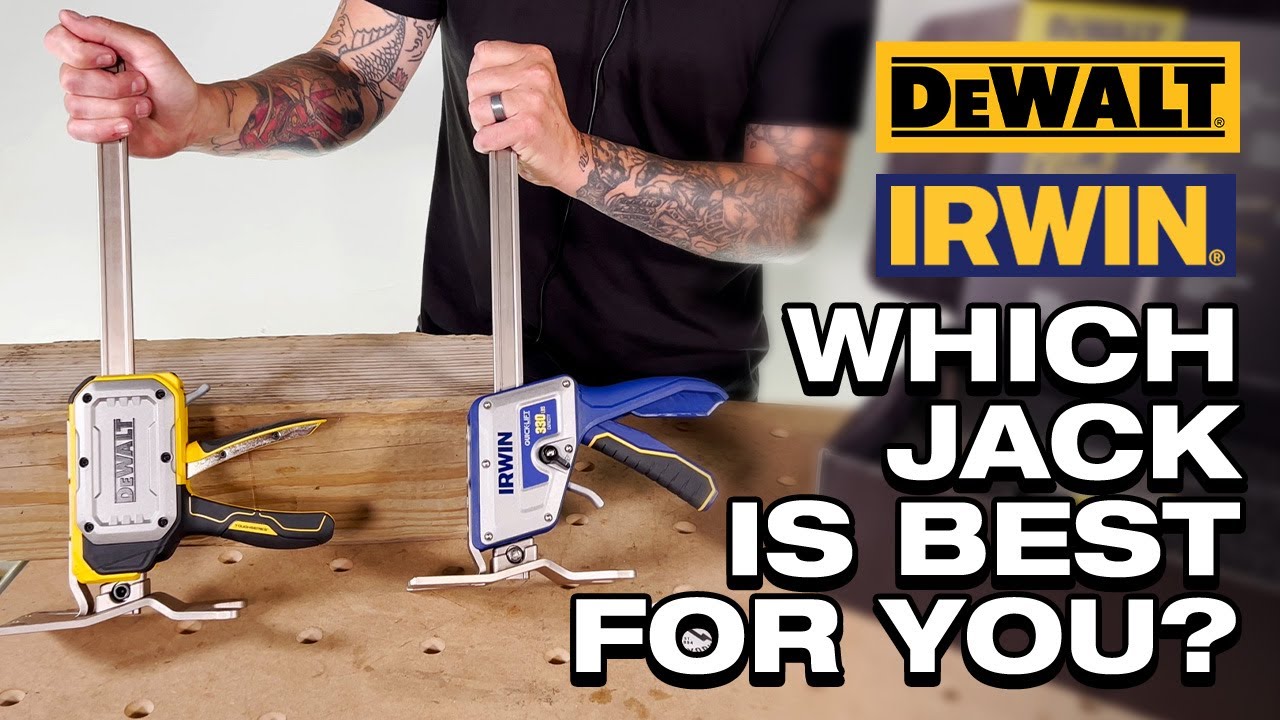 [Tool Nut Review] Construction Jack Showdown: DeWalt ToughSeries vs IRWIN QUICK-LIFT