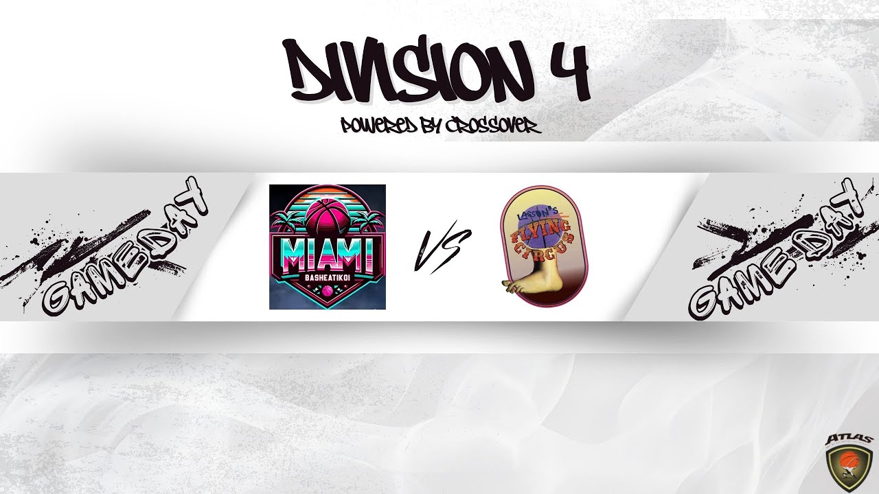 Atlasbasket - Division 4 - 4th Round - MIAMI BASHEATIKOI VS LFC