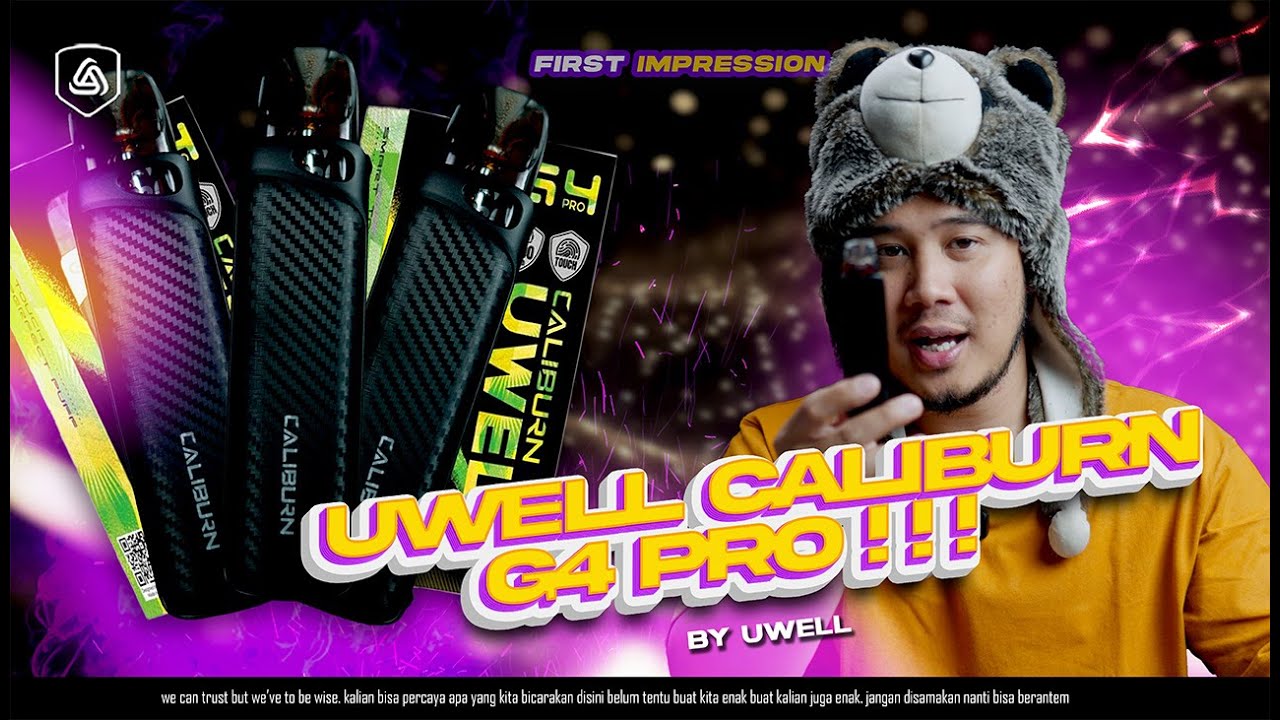 UWELL CALIBURN G4 PRO | KASTA TERTINGGI CALIBURN !!!