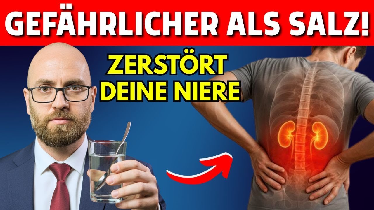 Das weiße Gift, das deine Nieren schädigt – und es ist NICHT Salz