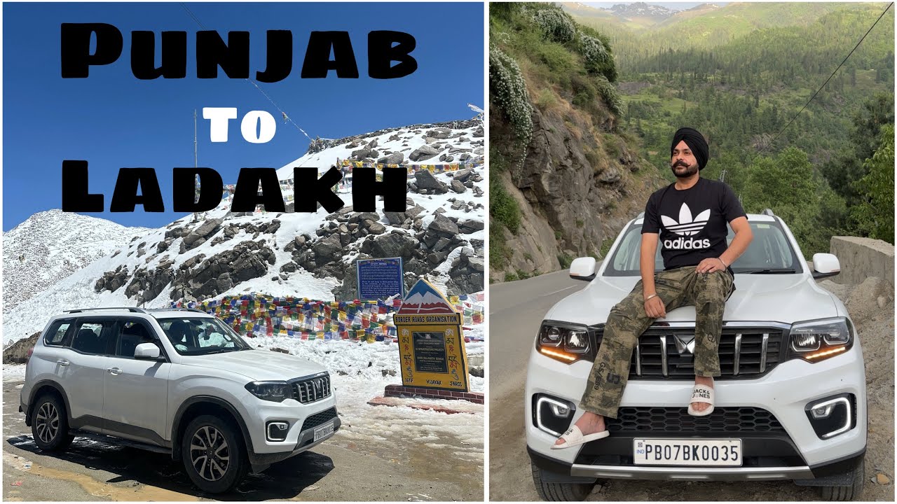 Punjab To Leh Ladakh Roadtrip Day 1 & 2 Manali , Jispa | Mahindra Scorpio n , Scorpio Classic |