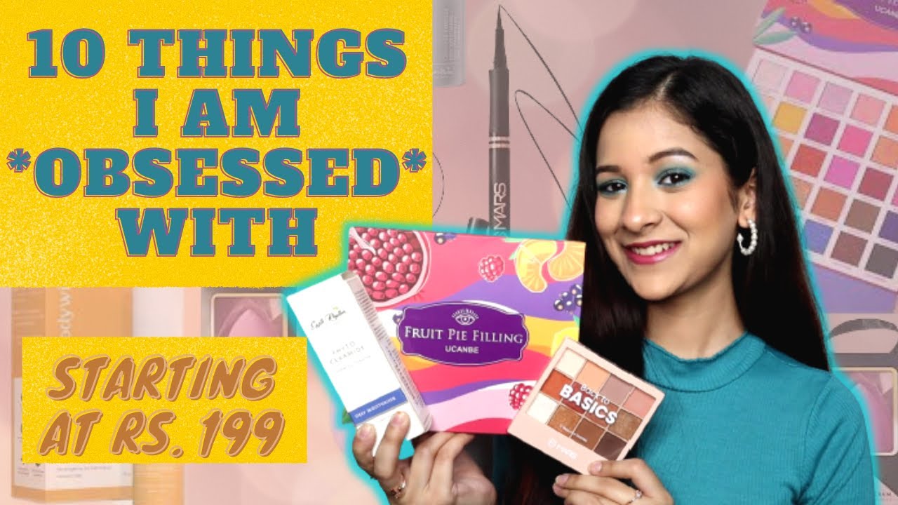 10 Products I am *OBSESSED* With | Skincare Favorites | Affordable  Makeup Favorites | Chillbee