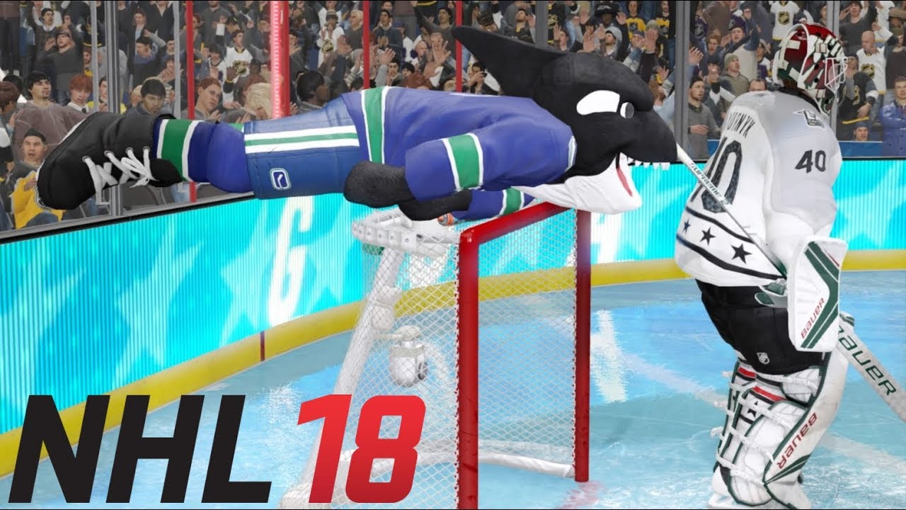 NHL 18: празднование Дня всех талисманов