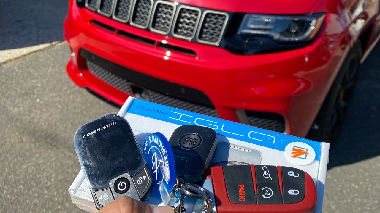 2020 Jeep Trackhawk                           IGLA Pincode / Compustar T13 pro