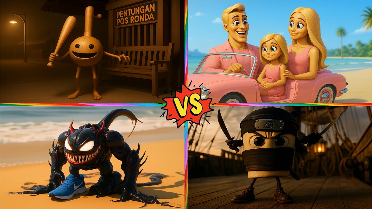 BRAINROT ANIME 🆚 BRAINROT ZOMBIE 🆚 BRAINROT PIRATES 🆚 ASSASINO - Tiles Hop EDM Rush!