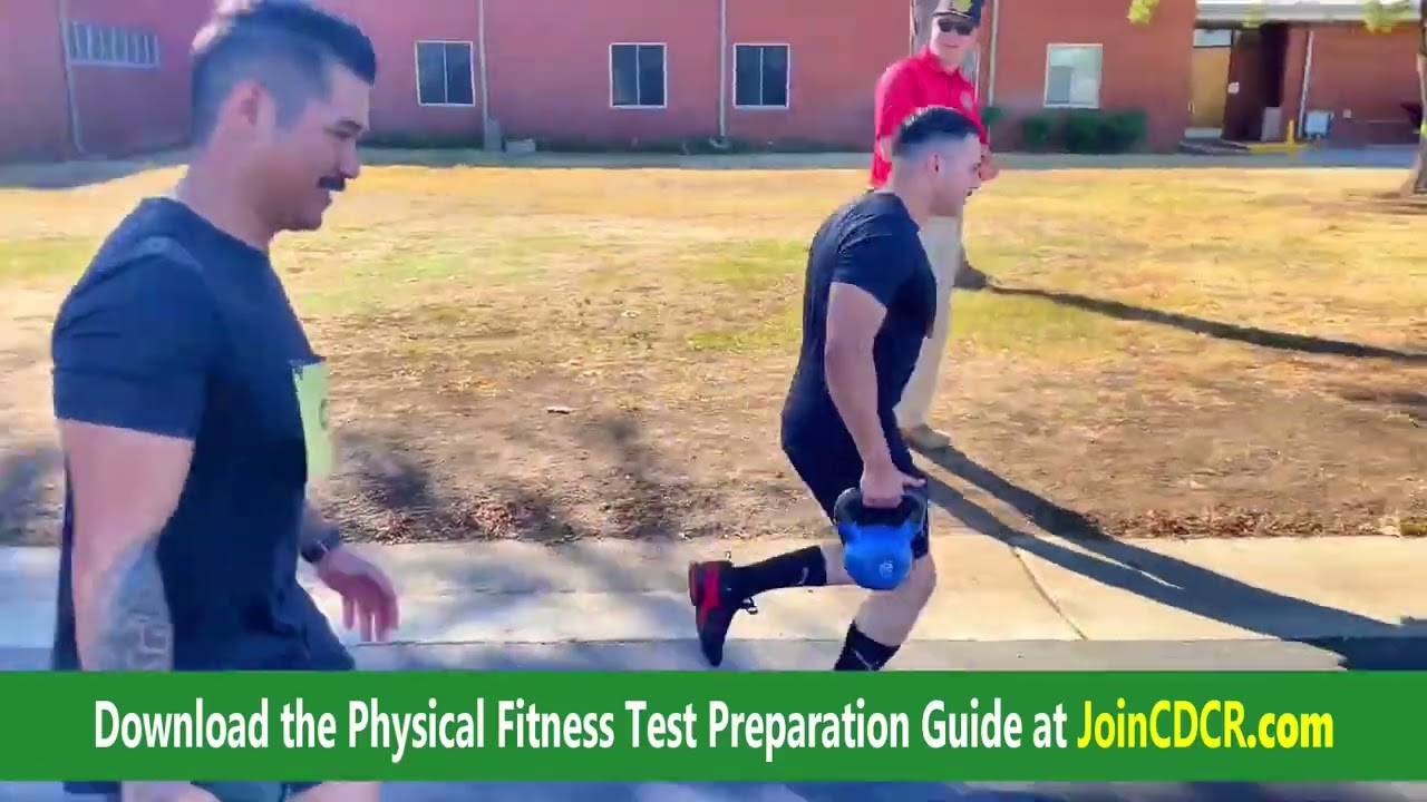 CDCR Academy Physical Fitness Test