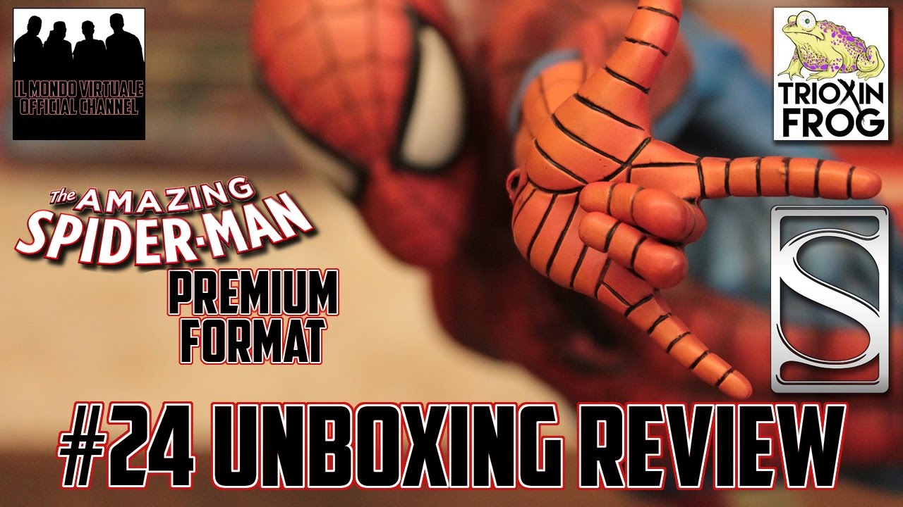 UNBOXING REVIEW Amazing Spider-Man Premium Format - Sideshow Collectibles - Il Mondo Virtuale