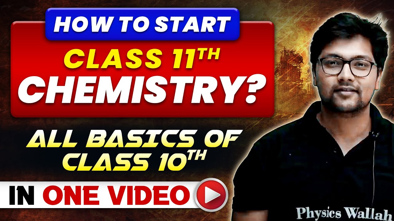 Class 10th BASICS CHEMISTRY  in 1 Video || Maha-Marathon Session || Arjuna JEE/NEET Class 11 Batch