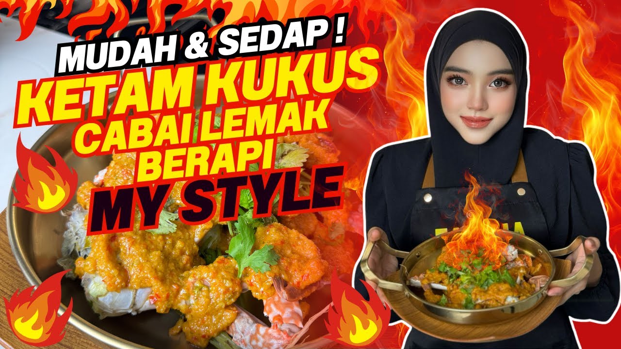 CARA MASAK KETAM KUKUS CABAI LEMAK BERAPI KAW BY FARINA !